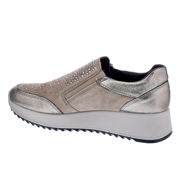 Zapatillas Imac zapatos Mujer modelo 657610 Beige Cremallera