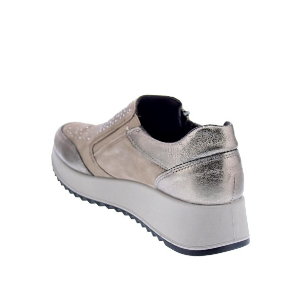 Zapatillas Imac zapatos Mujer modelo 657610 Beige Cremallera