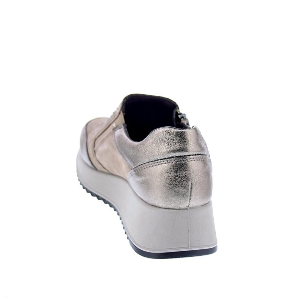 Zapatillas Imac zapatos Mujer modelo 657610 Beige Cremallera