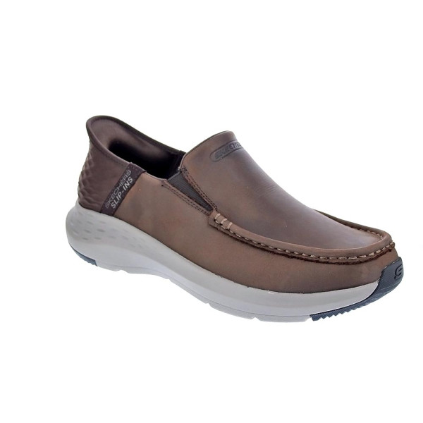 Mocasines Skechers zapatos Hombre modelo Usa Marrón 