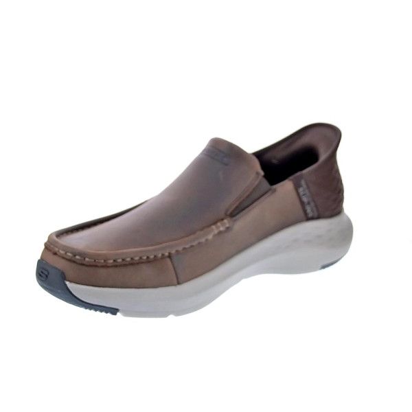 Mocasines Skechers zapatos Hombre modelo Usa Marrón 