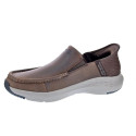 Mocasines Skechers zapatos Hombre modelo Usa Marrón 