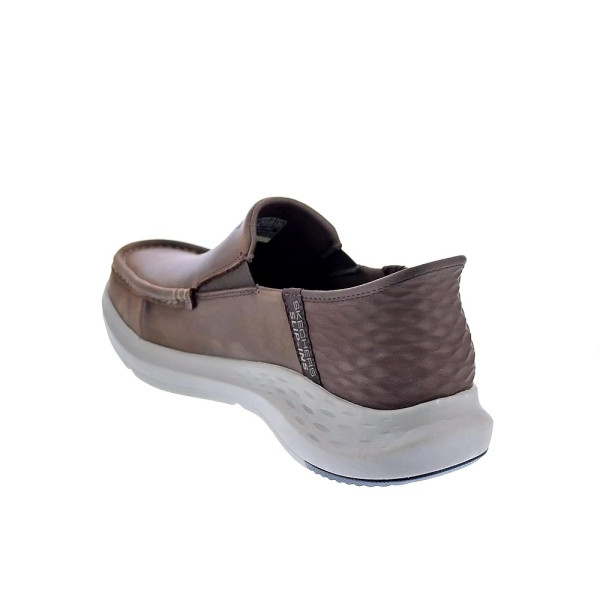 Mocasines Skechers zapatos Hombre modelo Usa Marrón 