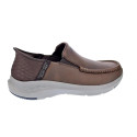 Mocasines Skechers zapatos Hombre modelo Usa Marrón 