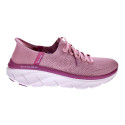 Zapatillas Skechers zapatos Mujer modelo D Lux Walker Rosa Elástico