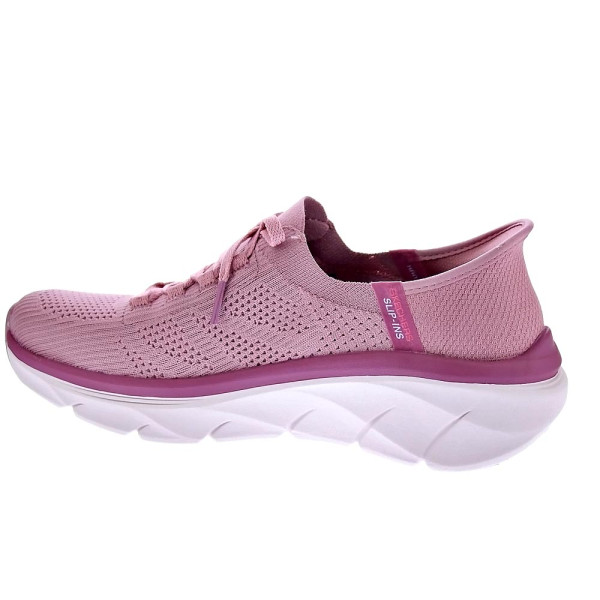 Zapatillas Skechers zapatos Mujer modelo D Lux Walker Rosa Elástico