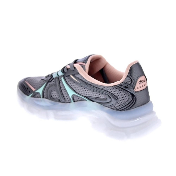 Zapatillas Duuo zapatos Mujer modelo Forrest Gris Cordón