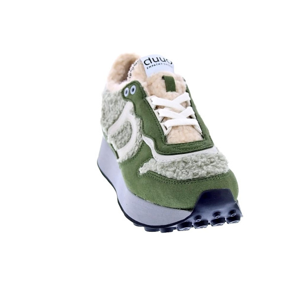 Zapatillas Duuo zapatos Mujer modelo Calma Hight 79 Verde Cordón