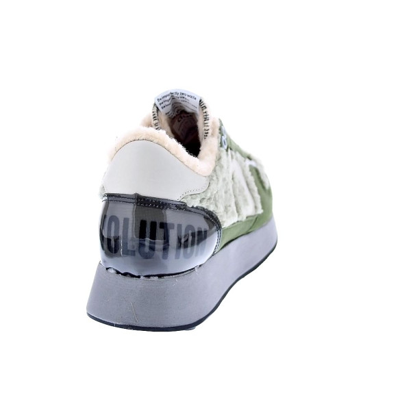 Zapatillas Duuo zapatos Mujer modelo Calma Hight 79 Verde Cordón