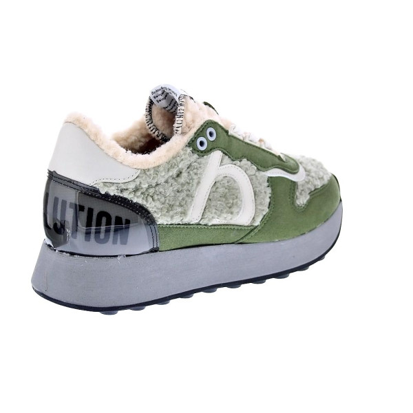 Zapatillas Duuo zapatos Mujer modelo Calma Hight 79 Verde Cordón