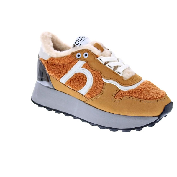 Zapatillas Duuo zapatos Mujer modelo Calma Hight 80 Naranja Cordón
