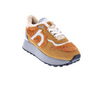 Zapatillas Duuo zapatos Mujer modelo Calma Hight 80 Naranja Cordón