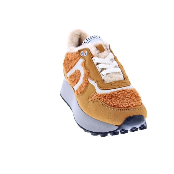 Zapatillas Duuo zapatos Mujer modelo Calma Hight 80 Naranja Cordón