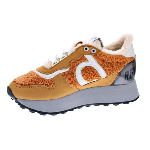 Zapatillas Duuo zapatos Mujer modelo Calma Hight 80 Naranja Cordón