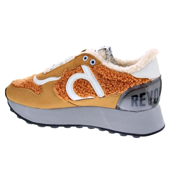 Zapatillas Duuo zapatos Mujer modelo Calma Hight 80 Naranja Cordón