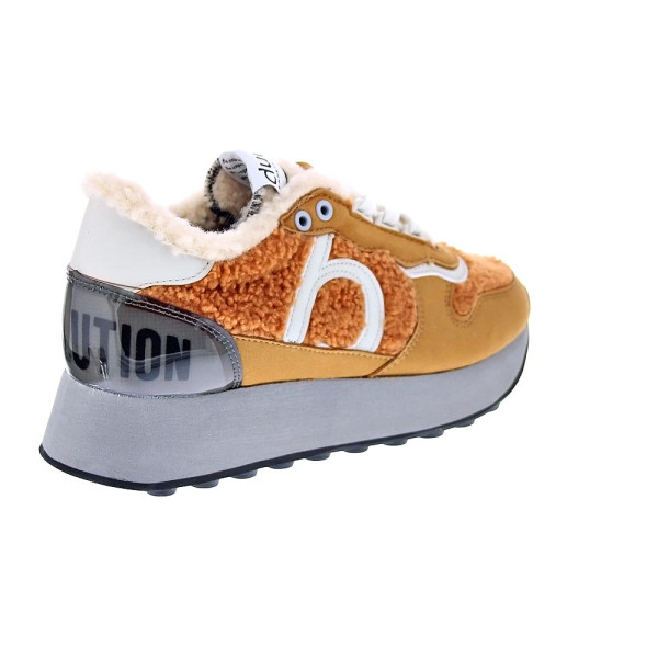 Zapatillas Duuo zapatos Mujer modelo Calma Hight 80 Naranja Cordón