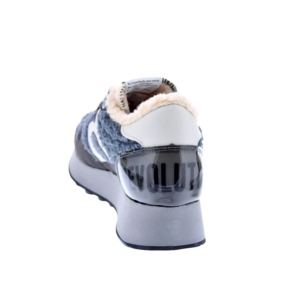 Zapatillas Duuo zapatos Mujer modelo Calma Hight 81 Gris Cordón