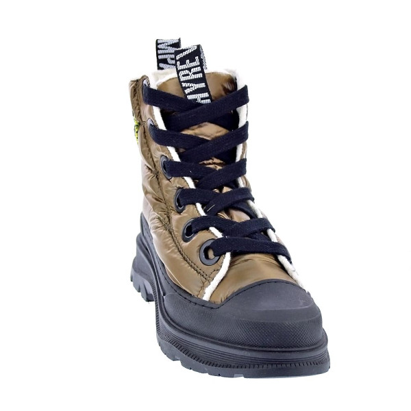 Botines Duuo zapatos Mujer modelo Sucre 05 Oro Cordón