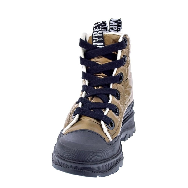 Botines Duuo zapatos Mujer modelo Sucre 05 Oro Cordón