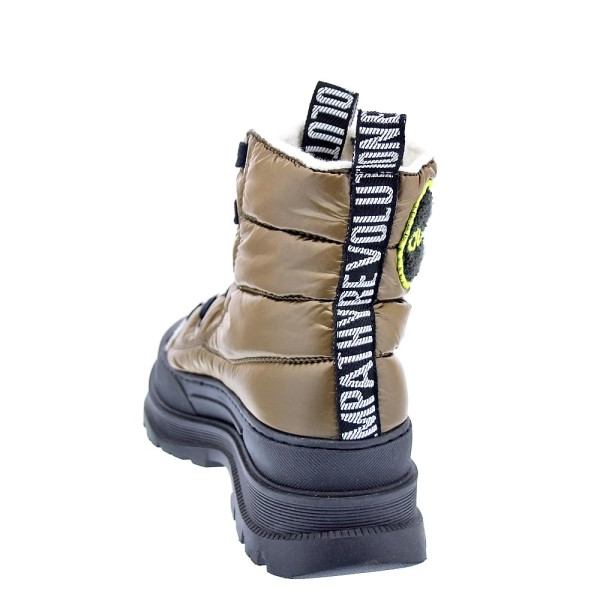 Botines Duuo zapatos Mujer modelo Sucre 05 Oro Cordón