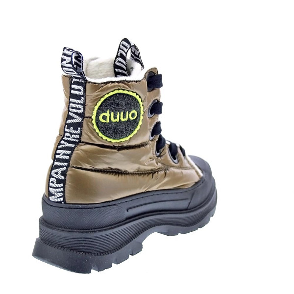 Botines Duuo zapatos Mujer modelo Sucre 05 Oro Cordón