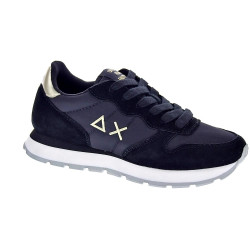 Zapatillas Sun68 AX zapatos Mujer modelo Ally Gold Silver Negro Cordón 2