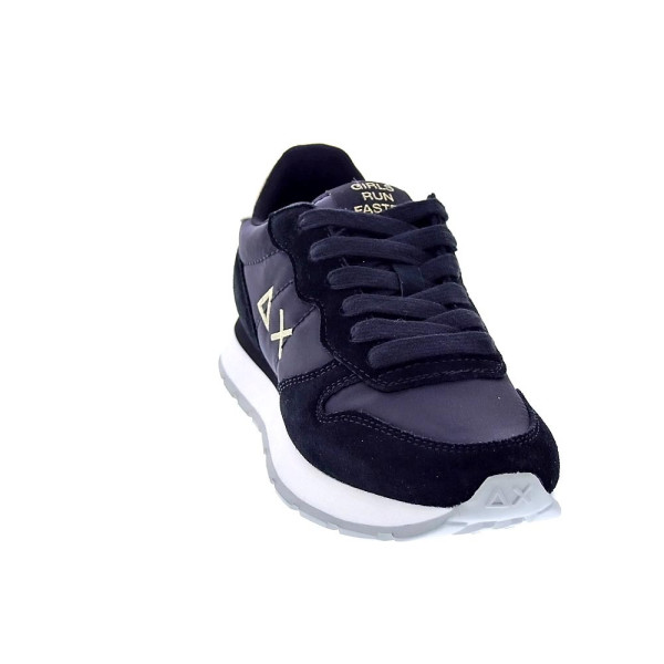 Zapatillas Sun68 AX zapatos Mujer modelo Ally Gold Silver Negro Cordón