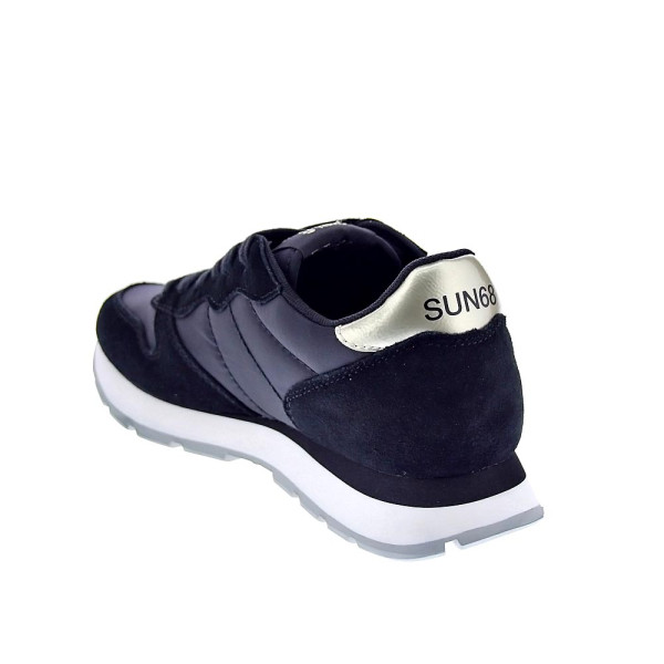 Zapatillas Sun68 AX zapatos Mujer modelo Ally Gold Silver Negro Cordón