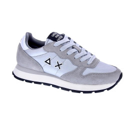 Zapatillas Sun68 AX zapatos Mujer modelo Ally Bright Nylon Gris Cordón 2