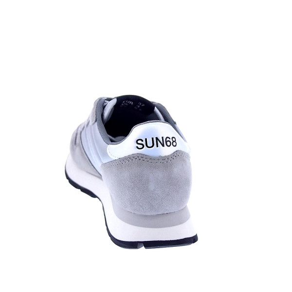 Zapatillas Sun68 AX zapatos Mujer modelo Ally Bright Nylon Gris Cordón