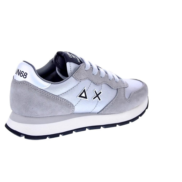 Zapatillas Sun68 AX zapatos Mujer modelo Ally Bright Nylon Gris Cordón