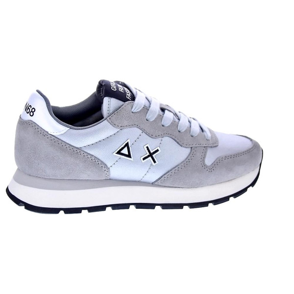 Zapatillas Sun68 AX zapatos Mujer modelo Ally Bright Nylon Gris Cordón