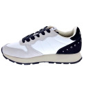 Zapatillas Sun68 AX zapatos Mujer modelo Ally Studs Blanco Cordón