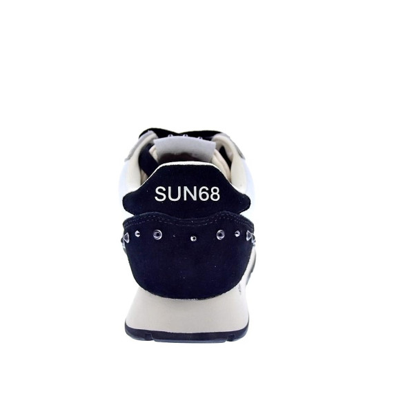 Zapatillas Sun68 AX zapatos Mujer modelo Ally Studs Blanco Cordón