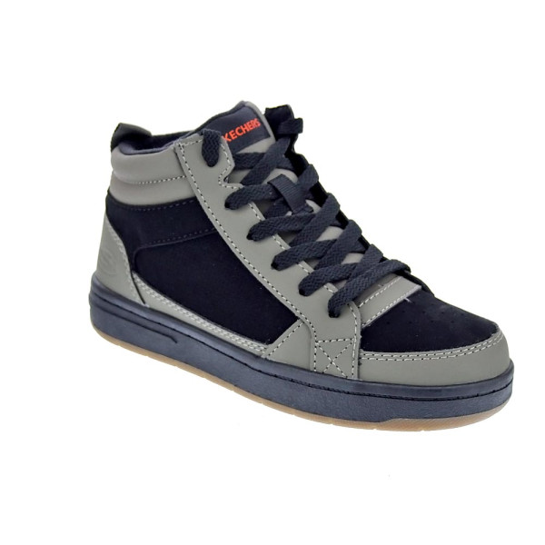 Botines Skechers zapatos Niño modelo Smooth Street Verde Cremallera