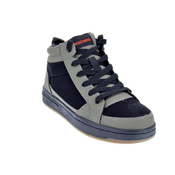 Botines Skechers zapatos Niño modelo Smooth Street Verde Cremallera