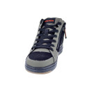 Botines Skechers zapatos Niño modelo Smooth Street Verde Cremallera