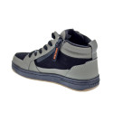 Botines Skechers zapatos Niño modelo Smooth Street Verde Cremallera