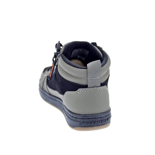 Botines Skechers zapatos Niño modelo Smooth Street Verde Cremallera