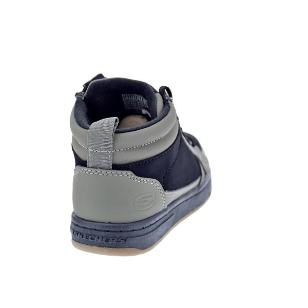 Botines Skechers zapatos Niño modelo Smooth Street Verde Cremallera