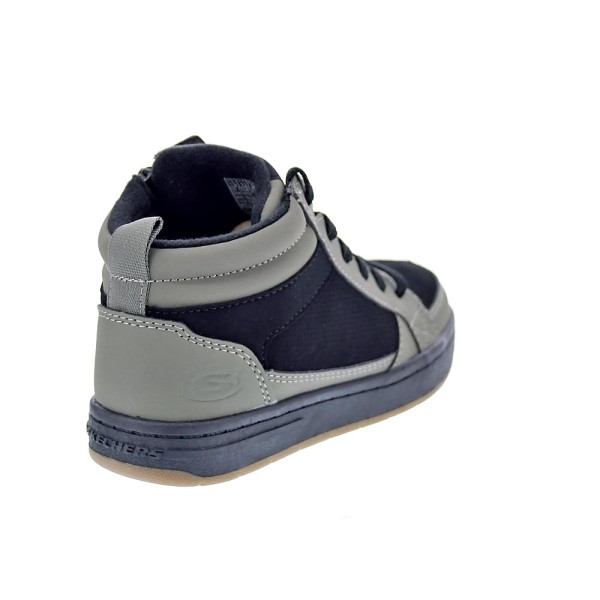 Botines Skechers zapatos Niño modelo Smooth Street Verde Cremallera