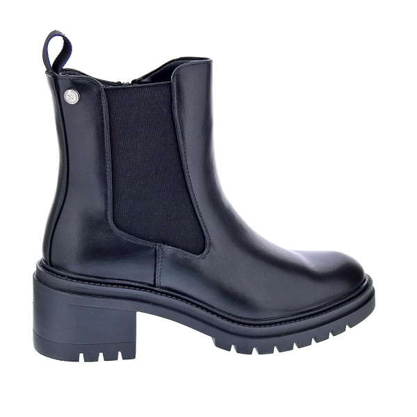 Botines Xti zapatos Mujer modelo 143313 Negro Cremallera