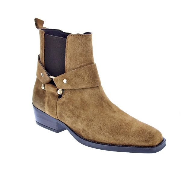 Botines Alpe zapatos Mujer modelo 52941101 Marrón Cremallera