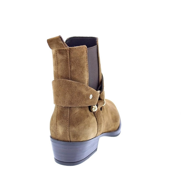 Botines Alpe zapatos Mujer modelo 52941101 Marrón Cremallera