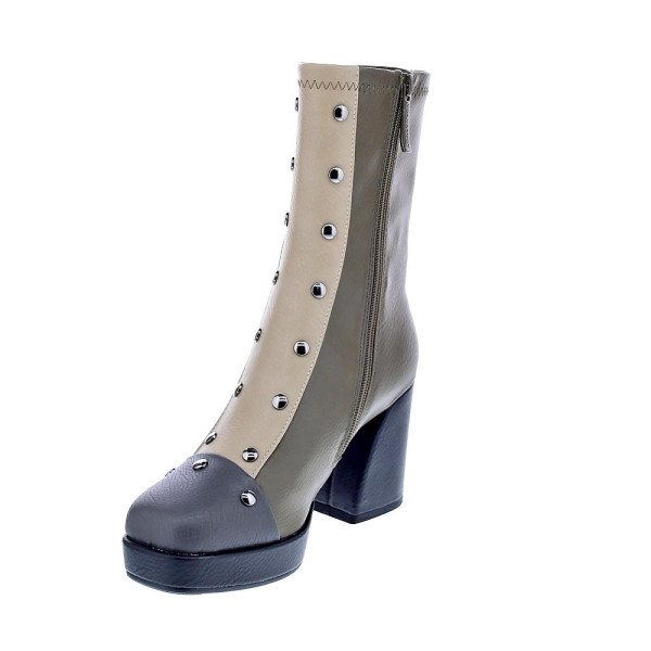 Botines Noa Harmon zapatos Mujer modelo 009138 Gris Cremallera