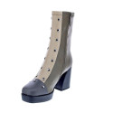 Botines Noa Harmon zapatos Mujer modelo 009138 Gris Cremallera