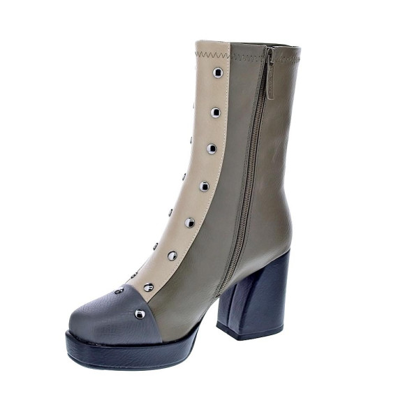 Botines Noa Harmon zapatos Mujer modelo 009138 Gris Cremallera