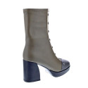 Botines Noa Harmon zapatos Mujer modelo 009138 Gris Cremallera