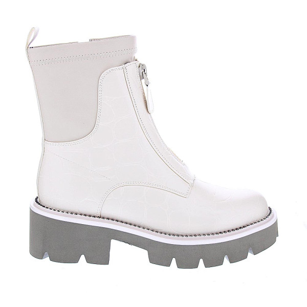 Botines Noa Harmon zapatos Mujer modelo 009791 Blanco Cremallera