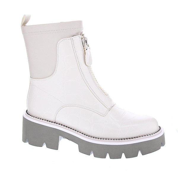 Botines Noa Harmon zapatos Mujer modelo 009791 Blanco Cremallera
